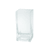 8" Transparent Clear Glass Pillar Candle Holder