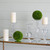 Large Radiance Glass Pillar Candlestick Holder - 11.25"