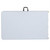 96" Granite White and Gray Contemporary Bi-Fold Training Outdoor Folding Table with Carrying Handle