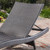 3-Piece Brown Wicker Outdoor Furniture Patio Adjustable Chaise Lounges and Table Set