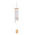 23.5" Brown and Silver Classic Outdoor Wind Chimes