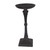 11" Matte Black Fabius Iron Medium Pillar Candleholder