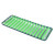 Enjoy the Sun in Style with the 76" Inflatable Green and Gray Sun Tanning Pool Mattress Raft