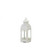 13" Antique White Victorian Domed Candle Lantern - Enhance Your Home Decor with Timeless Elegance