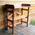 46.75" Brown Folding Utility Table and Potting Bench
