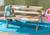 35" Ash Brown Contemporary Wooden Kids Picnic Table