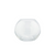 Create a Peaceful Ambiance with a 6" Clear Glass Bubble Bowl Floating Tealight Candle Holder