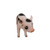 14.75" Standing Baby Pig Outdoor Garden Figurine