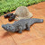 25" Chomper the Swamp Beast Gator Outdoor Garden Statue