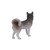 Siberian Husky Standing Outdoor Garden Statue - 23"