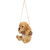 Hanging Golden Retriever Puppy Outdoor Garden Statue - 5.5"