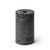 11.75" Black 4-Wick Outdoor Pillar Candle