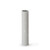 13.75" Linen Cylindrical Medium Solid Pillar Wax Candle
