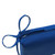 Square Outdoor Patio Seat Cushions - 20" - Set of 2 - Solid Blue
