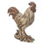 15.75" Standing Rooster Outdoor Garden Statue