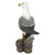 17.5" Dockside Seagull Outdoor Garden Statue