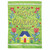 Green Double Applique "Love Grows at Grandma's House" Outdoor Garden Flag 18" x 13"