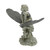 22" Fairy's Wondrous Butterfly Ride Outdoor Garden Statue