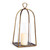 Large Hurricane Pillar Candle Holder - 23" - Bronze