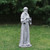 28" St. Francis with Bird Outdoor Garden Statue