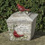 8.25" Cardinal Outdoor Garden Memorial Box