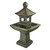 35.5" Space Pagoda Hand-Finished Illuminated Outdoor Garden Statue