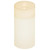 6" Cream Battery Operated Flameless Flickering Wax Pillar Candle