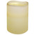 5.5" White Battery Operated Curved Edge Flameless Wax Pillar Candle