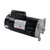 Efficient and Sturdy 2 HP Square Flange Up-Rated Pool Pump Motor with Stainless Steel Shaft and Sealed Ball Bearings