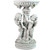 19.25" Cherub Angels Pedestal Bird Bath Outdoor Garden Statue