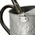 16" Antique Glossy Galvanized Outdoor Watering Can