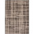 5.25' x 7.5' Black and Silver Abstract Rectangular Outdoor Area Throw Rug