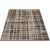 5.25' x 7.5' Black and Silver Abstract Rectangular Outdoor Area Throw Rug
