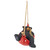 Bear Cub Hanging Hammock Outdoor Garden Statue - 10"