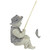 15" Frederic the Little Fisherman of Avignon Outdoor Garden Statue