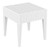 3-Piece White Patio Seating Conversation Set 32"