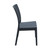 34" Gray Patio Wickerlook Stackable Dining Chair
