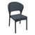 32" Gray Patio Wickerlook Stackable Dining Chair - Comfortable, Weatherproof, and Stylish Outdoor Seating