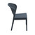 32" Gray Patio Wickerlook Stackable Dining Chair