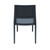 34" Gray Outdoor Patio Wickerlook Dining Chair