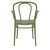 33.5" Olive Green Stackable Patio XL Dining Armchair