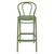 41.75" Olive Green Solid Outdoor Patio Bar Stool