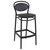 41.75" Black Outdoor Patio Bar Stool - Durable, UV Resistant, and Stylish Furniture for Restaurants and Homes