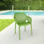 32.25" Tropical Green Outdoor Patio Dining Arm Chair - Extra Large