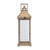 Set of 2 White Ivona Garden Candle Lanterns 28"