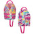 16" Pink and Purple Full Throttle Child Water Buddies Princess Life Vest Jacket