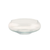 9.5" Clear Bowl Shape Hand Blown Glass Candle Holder