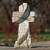 14.5" Eagle Wings Cross "Hope in the Lord" Outdoor Garden Statue