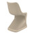 33.5" Taupe Brown Outdoor Patio Dining Chair