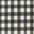 Fade-Resistant Buffalo Check Outdoor Patio Chair Cushion - 36.5" - White and Black